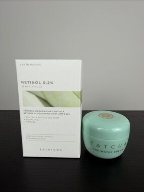 NEW SET Tatcha The Water Cream & Skin1004 Retinol 0.2%